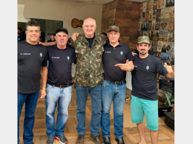 2019 - Encontro dos Eternos Integrantes 5º  BE Cmb Bld  (Cidade de Concórdia - SC)
