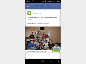 2016 - 1º Encontro Eternos Integrantes 5º BE Cmb Bld